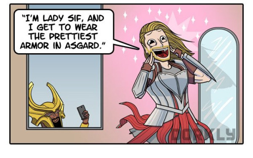 dorkly: Heimdall: The Nosiest Jerk in Asgard