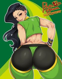 hentaicentralofficial:Laura from Street Fighter. DAMN. She is so thick. I’m getting hard looking at her ;)