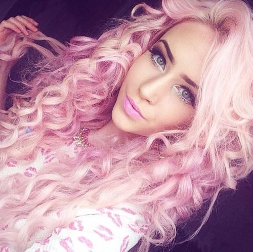 mytransgenderlife:  Omg! Pink hair!? Cutest. adult photos