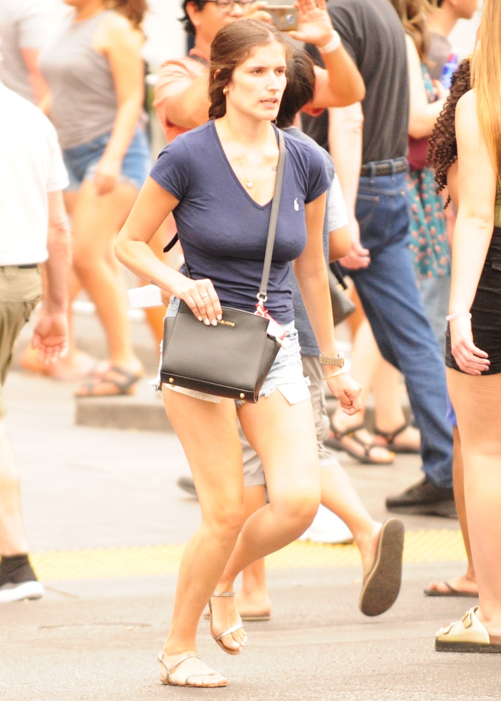I just like the way her titties were bouncing. 