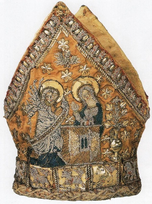 Mitre of the Bishop of Minden, circa 1400