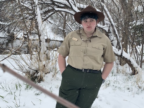 dramatic-audio: [ID: photos of me, cosplaying as Duck Newton from TAZ Amnesty. I’m a chubby wh