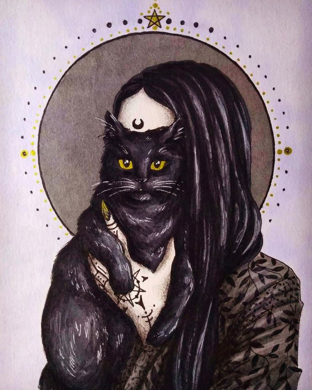 daniellasalamao:- &ldquo;Baby Witch&rdquo; - Commissions are open! (Please