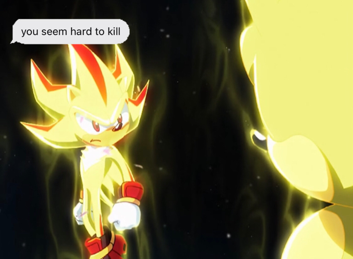 sonic X shadow on Tumblr