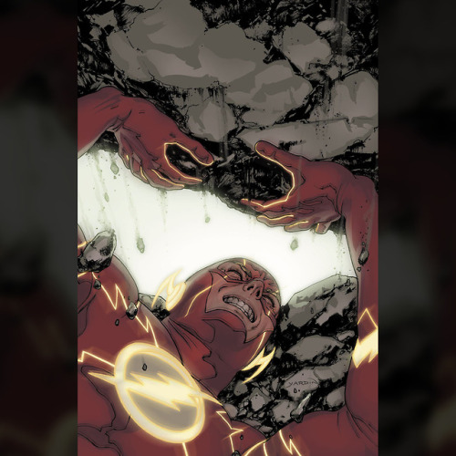 So this is my first cover for The Flash  ⚡. I&rsquo;ve actually got two coming out in DC Comics&