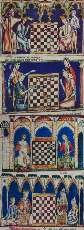 Chapter on how the chess pieces capture The pieces’ capturing each other is in this manner. The king