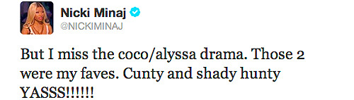  Nicki Minaj has spoken on Twitter !  