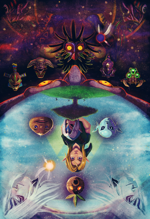 The Legend of Zelda: Majora’s Mask - Qlax Draws