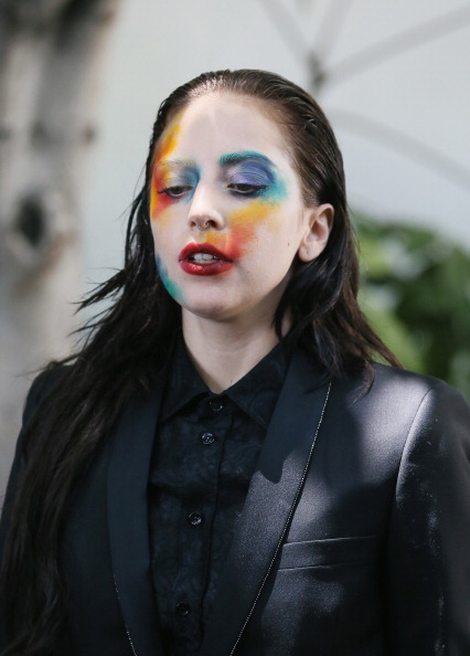 ladyxgaga:  Better photos of Gaga in Los Angeles today. 