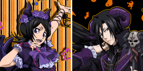 flare-flare:Happy Halloween!!2018 Halloween characters from Bleach Bankai Battle.