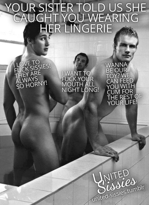 united-sissies:    For more original captions, follow US!   