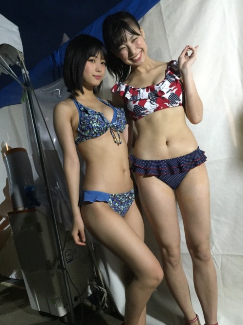 hidemyroom:  荒井優希 北野瑠華  Yuki Arai &amp; Ruka KitanoSKE48　美浜海遊祭