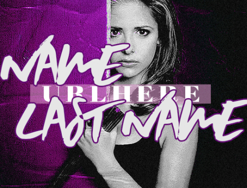 tsarinasource: SLAY ME QUEEN: a buffy inspired promo template + single color psd.THIS IS A SIMPLE PR