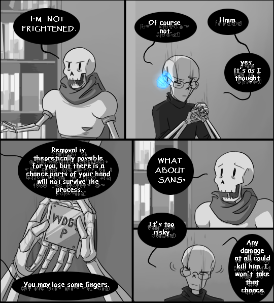 Crossposts from LJ, [previous] [next] Gaster did say he was going to...