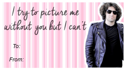 ltsjustaspark:Nothing says “I love you” quite like a Fall Out Boy valentine ❤