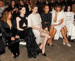 csiriano:  Front row vibes! Some of the beautiful