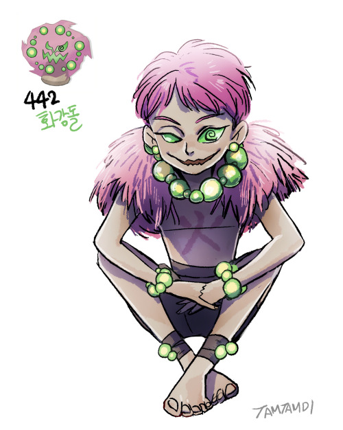 Pokémon Humanization442. Spiritomb http://tamtamdi.com