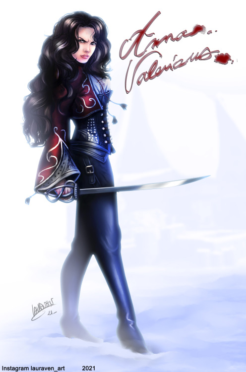 Anna Valerious from Van Helsing ! I like to draw and paint this way, I should do more of this kind i