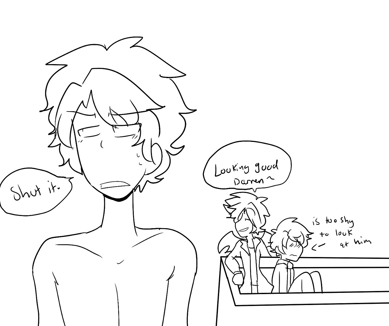 Sometimes im that asshole whose like: ok but what if you were bigger?Sorry darren