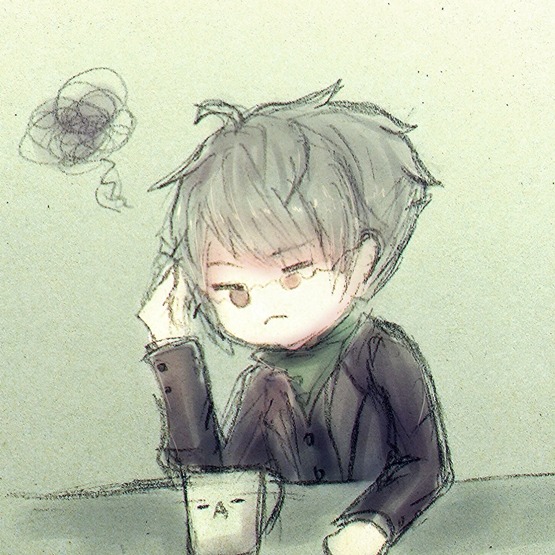 fran–666:  redraw this →★ ~~~ (  ๑•́ ₃ •̀๑)ﾉ…. (ﾟдﾟ)….(´-o-｀)