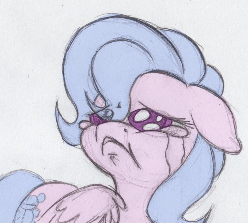 asksnugglepony:  He was so… *sniff* mean to me… (( We now return to your regularly scheduled programming, already in progress. Sorry about the wait, folks. Things were pretty busy around here for a while there. But things should be back to normal