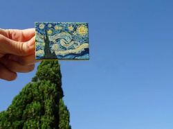 sixpenceee:  Miniature versions of paintings