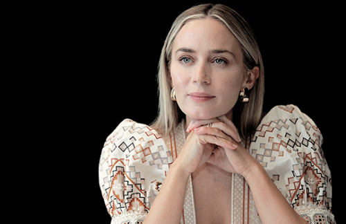 Emily Blunt during the press conference for “A Quiet Place: Part II”