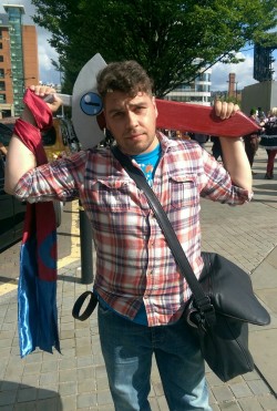 So, this was my &ldquo;costume&rdquo; for MCM Manchester. Ok, it was a poor effort, but a few people were really impressed with Honedge!