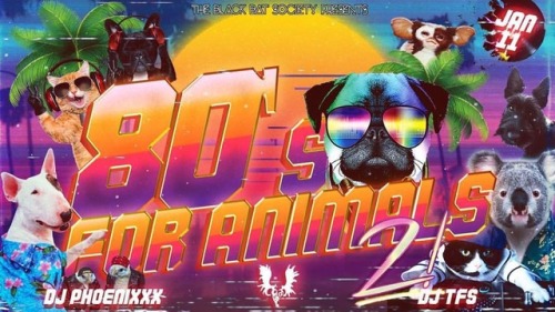 I’m really glad i could bring 80s for Animals back! Come here all of your favorite 80’s 