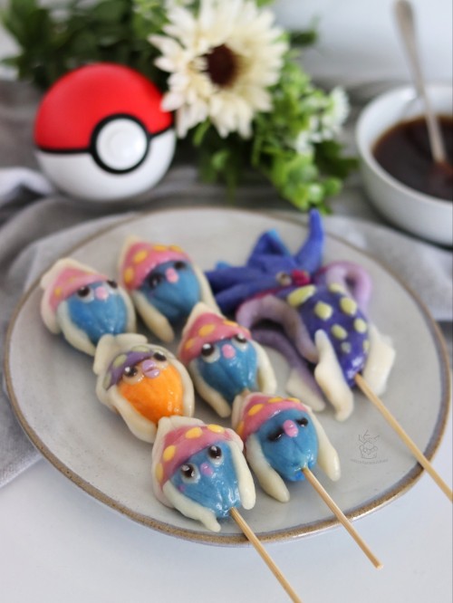 Made Some Inkay Dango With A Topsy-turvy Twist!