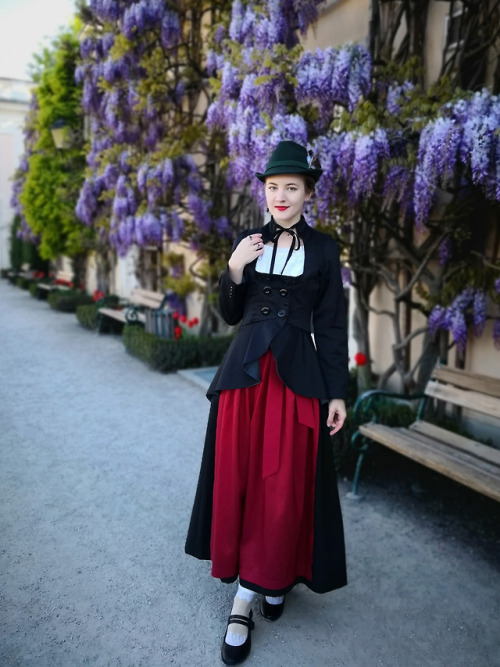 My outfit for Easter celebration 2019. Wearing austrian Tracht.