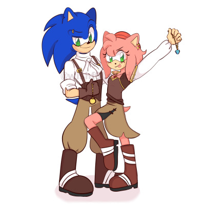 Sonamy/Silvaze Week 2021! — SonAmy week 2021 Day 01: Colors