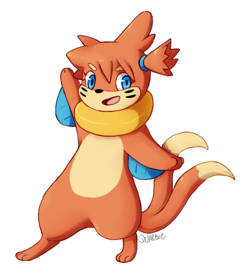 For some reason, I thought that in a PMD universe, Misty would be a nice BuizelSo I drew that