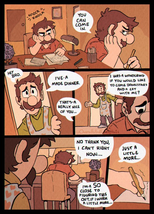 LUIGI IS BEST LITTLE BROTHER!!! (Artist: Overallsandfunnyhats)