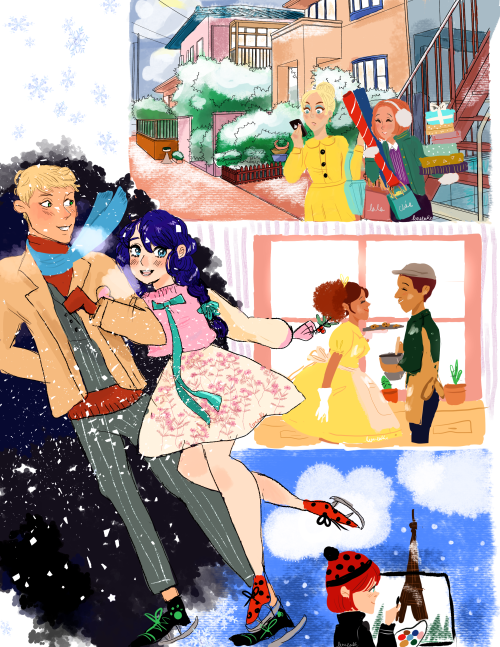 lunecake: My piece for the @mlcalendarproject I had the month of December easily one of my favorite 