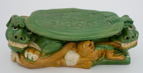 shewhoworshipscarlin:Pillow, 1100s-1200s, China.