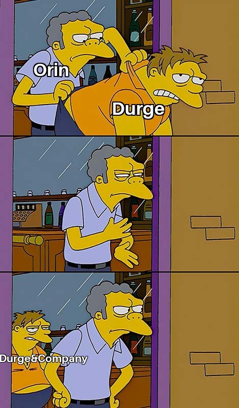 Orin & Durge's Story In A Nutshell