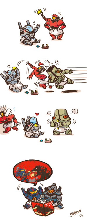 gatarooooo:  I just really like robots…. O<-< 
