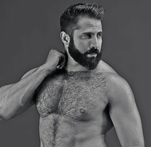 turnmeonmen:  Follow me at http://turnmeonmen.tumblr.com/  An exceptionally handsome, hairy, sexy, man - Makes one dream of things only two men can do together!  WOOF