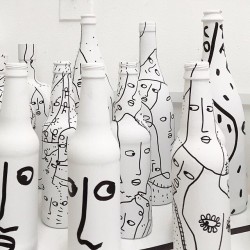 shantellmartin:Watch out discarded bottles