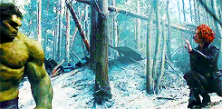 claraoswin:  Avengers, I’m going to show you the end of the world: Boom. When the