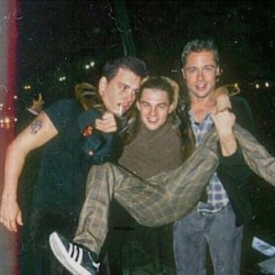 children-of-a-bad-revolution:  Baby Johnny, Leo and Brad