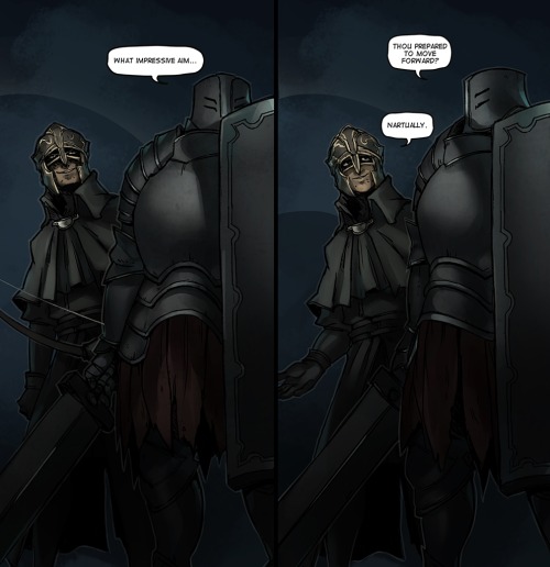 lordranandbeyond: Here’s the Lordran &amp; Beyond comic for this month, a 7 page summary o