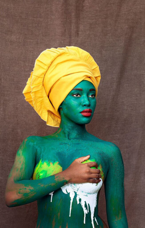 artruby:Tony Gum works on view at Pulse New York. 