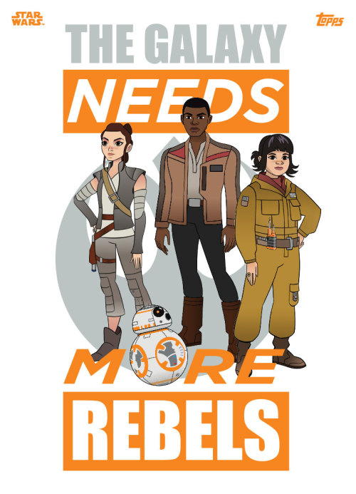 gffa:Forces of Destiny - Illustrated Posters | via Topps