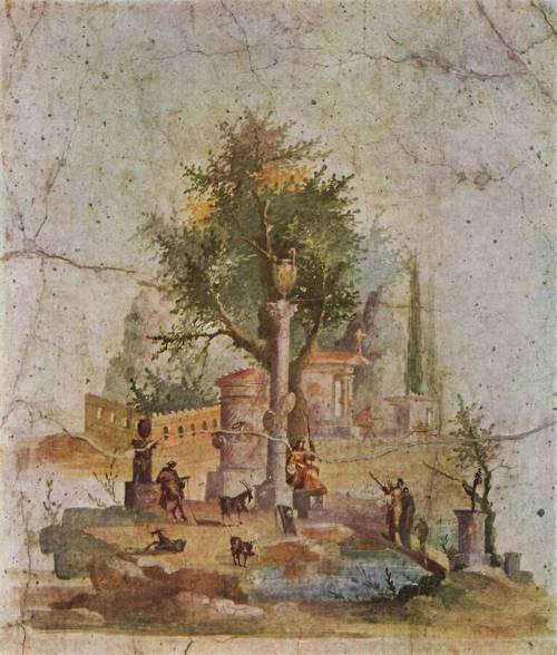Fresco From Villa Of Agrippa Postumus/Villa Of Augusta, Boscotrecase, 1st Century AD