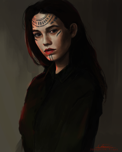 char-portraits:   Speed Paint - Somber by