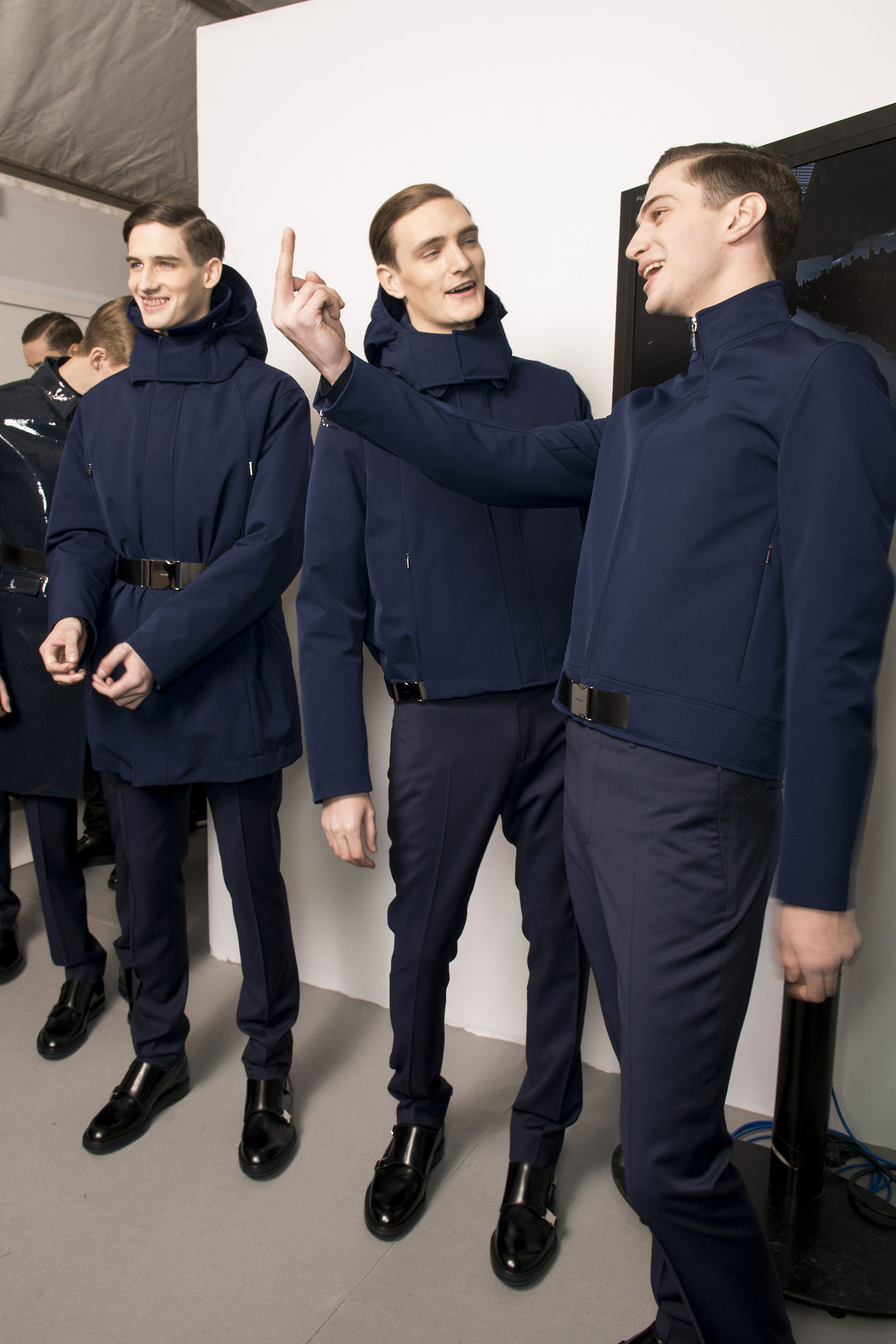 letmelickyounaked:  BACKSTAGE DIOR HOMME FW13 