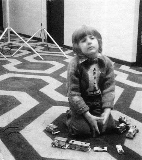 fectusing:Danny Lloyd on the set of The Shining. At the time, aged five, he had no idea The Shining 