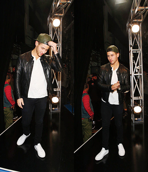 thejonasnetwork:  Nick Jonas on 106&park 